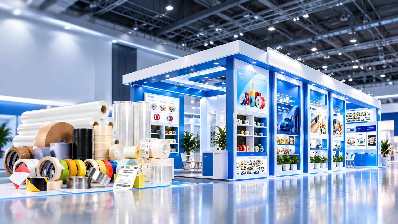 Adhesive products factory site